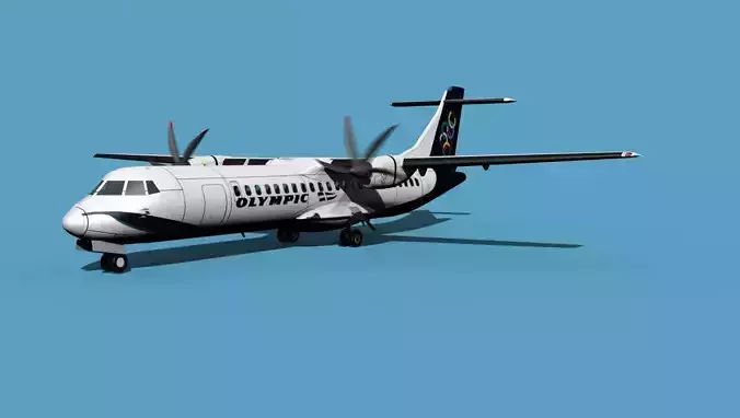 ATR  ATR-72-600 Olympic 3D model