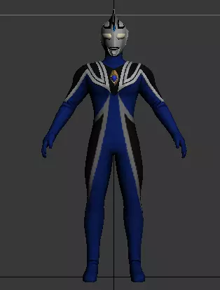 Ultraman Agul V1  3D model_0