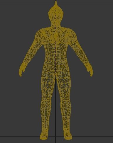 Ultraman Agul V1  3D model_1