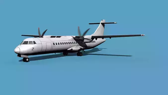 ATR  ATR-72-600 Unmarked 1