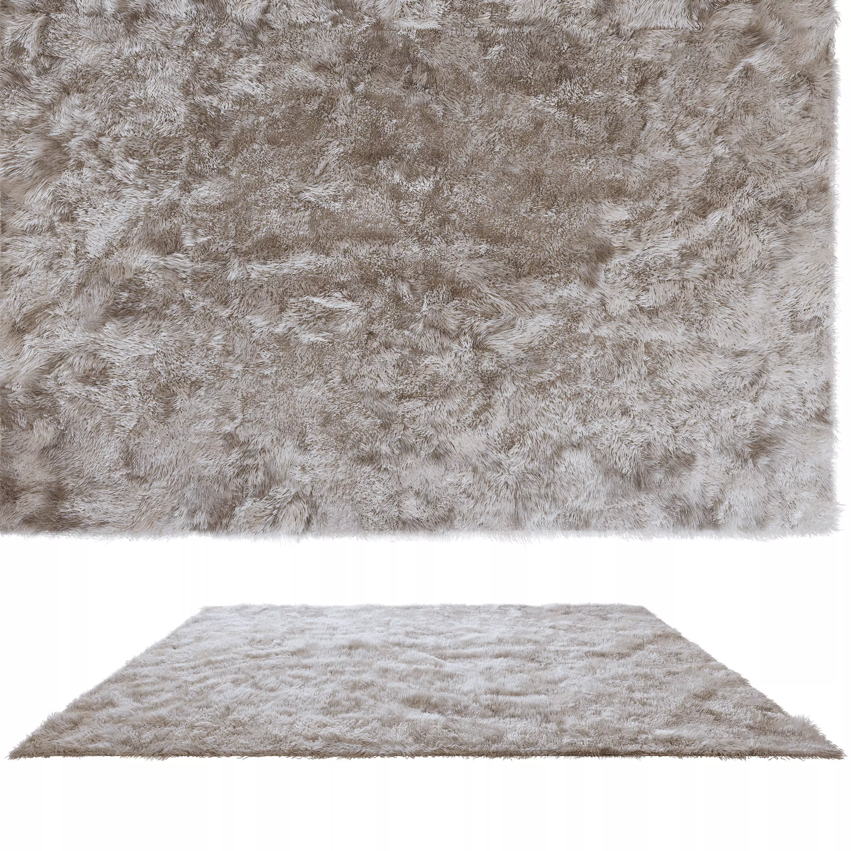 Fluffy Carpet 3D model