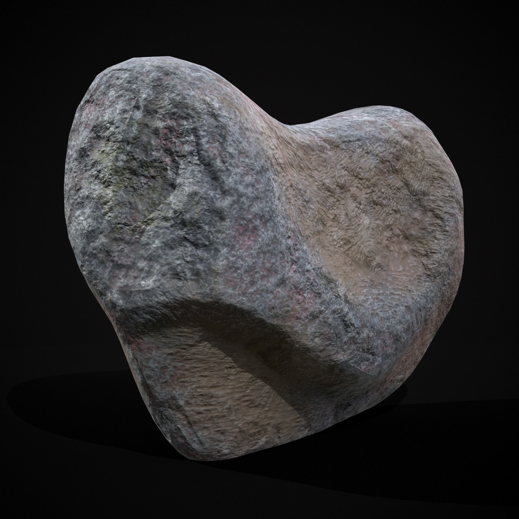 Medieval Animal Sculpture Low-poly 3D model_9