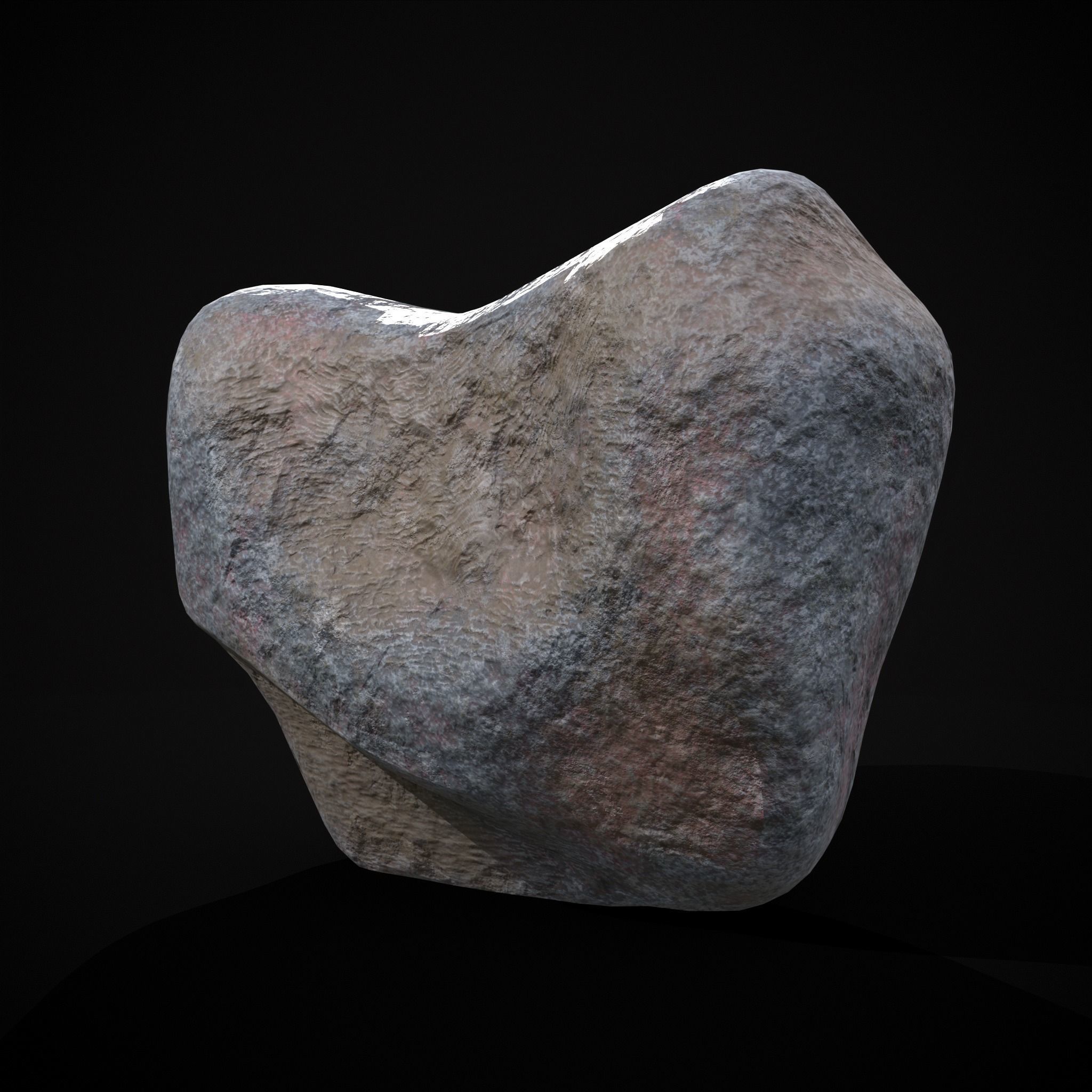 Medieval Animal Sculpture Low-poly 3D model_13