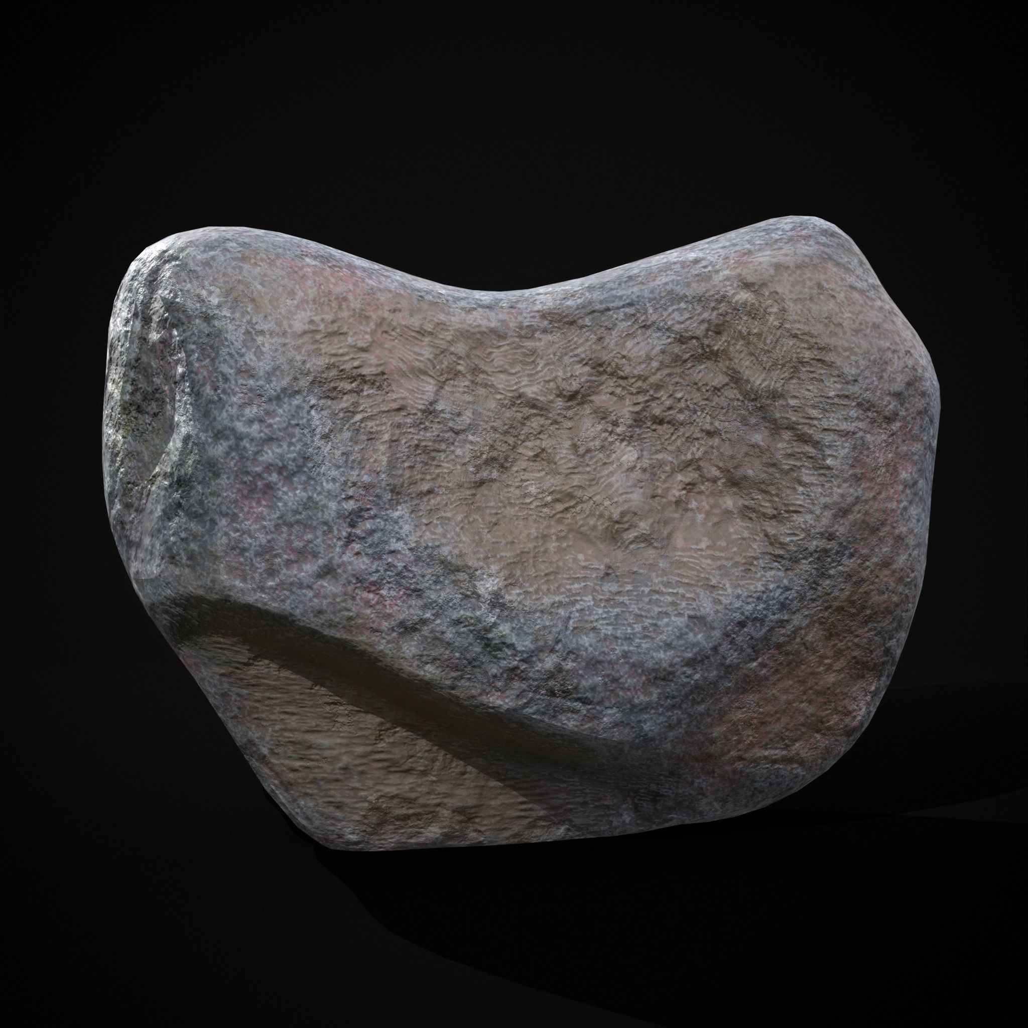 Medieval Animal Sculpture Low-poly 3D model_11