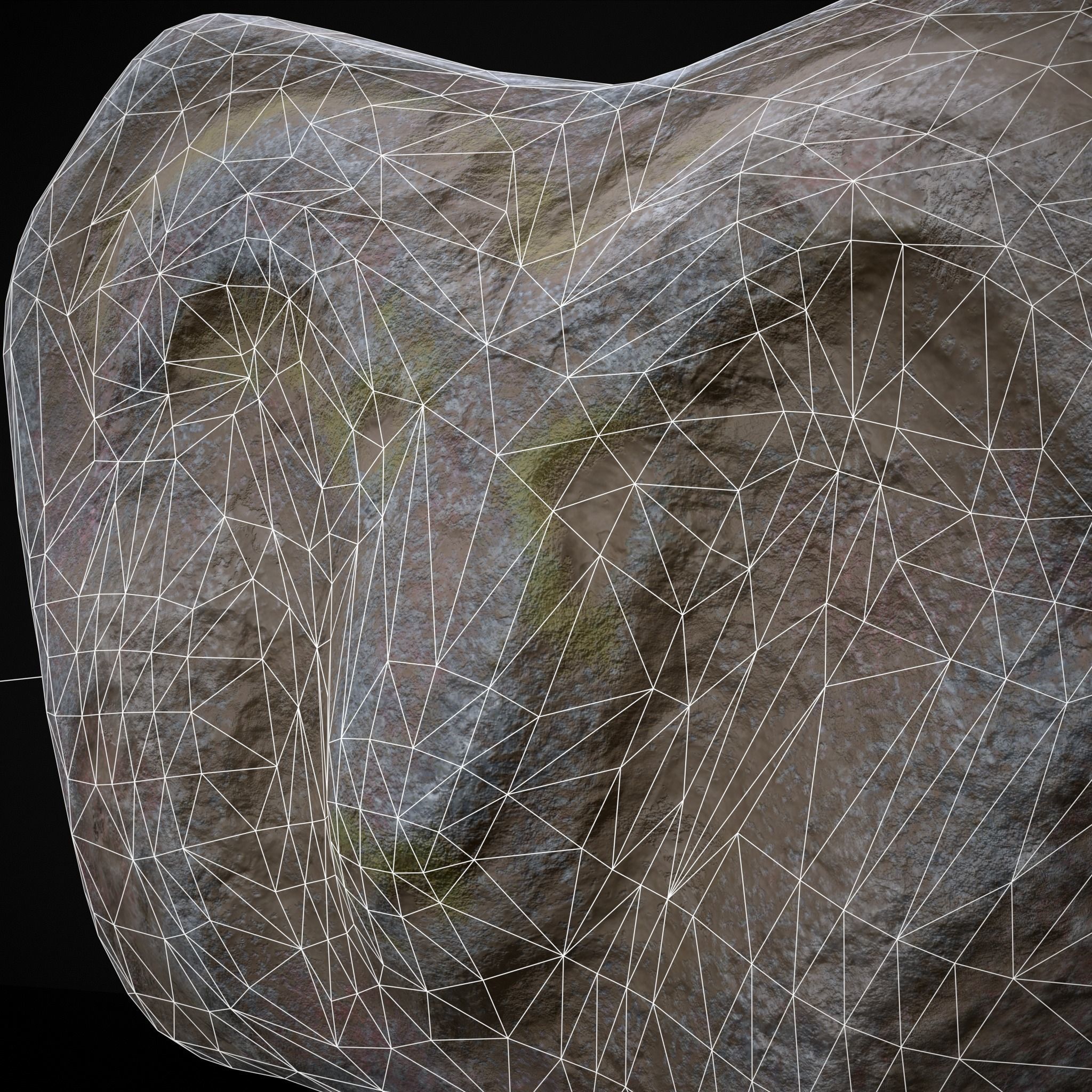 Medieval Animal Sculpture Low-poly 3D model_18