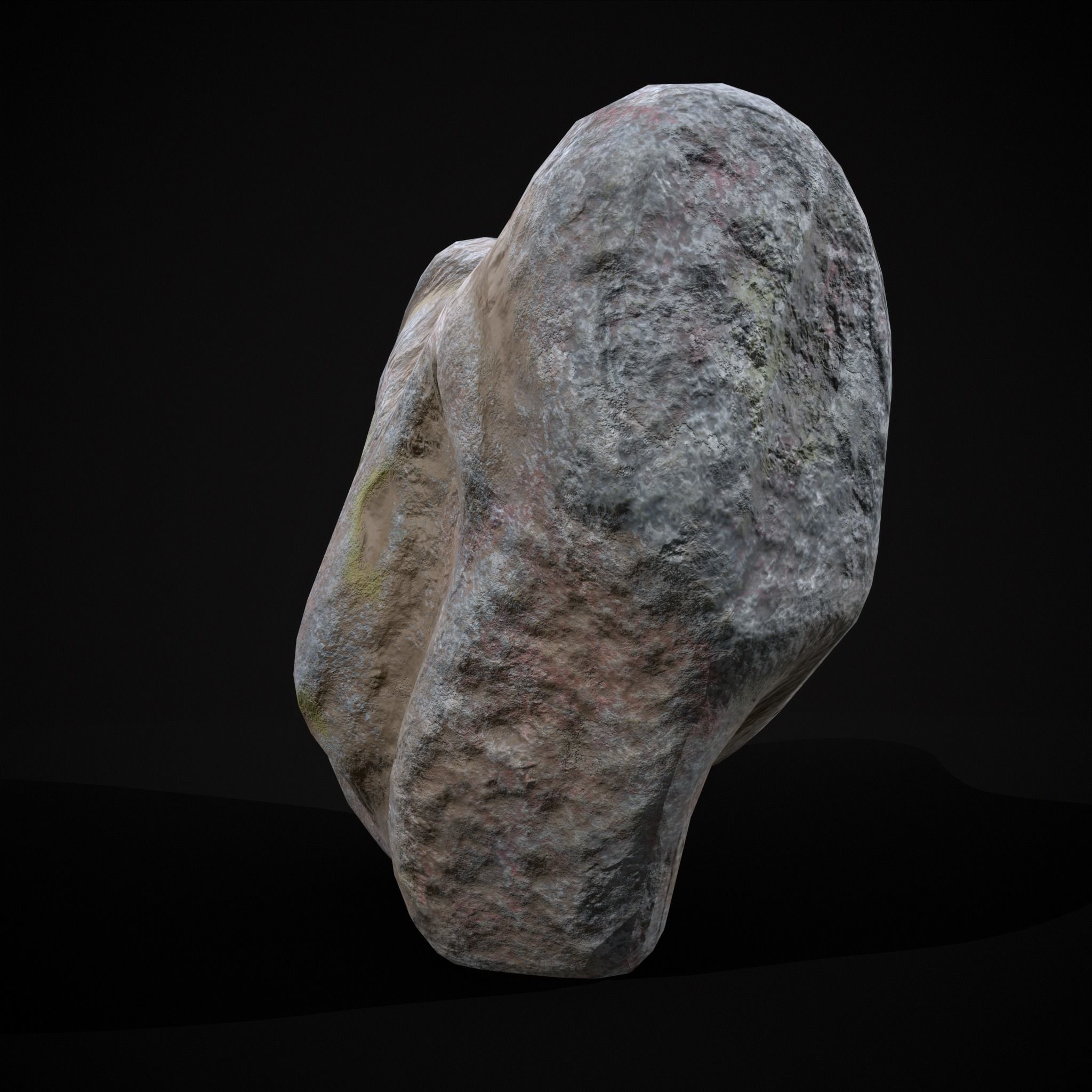 Medieval Animal Sculpture Low-poly 3D model_7