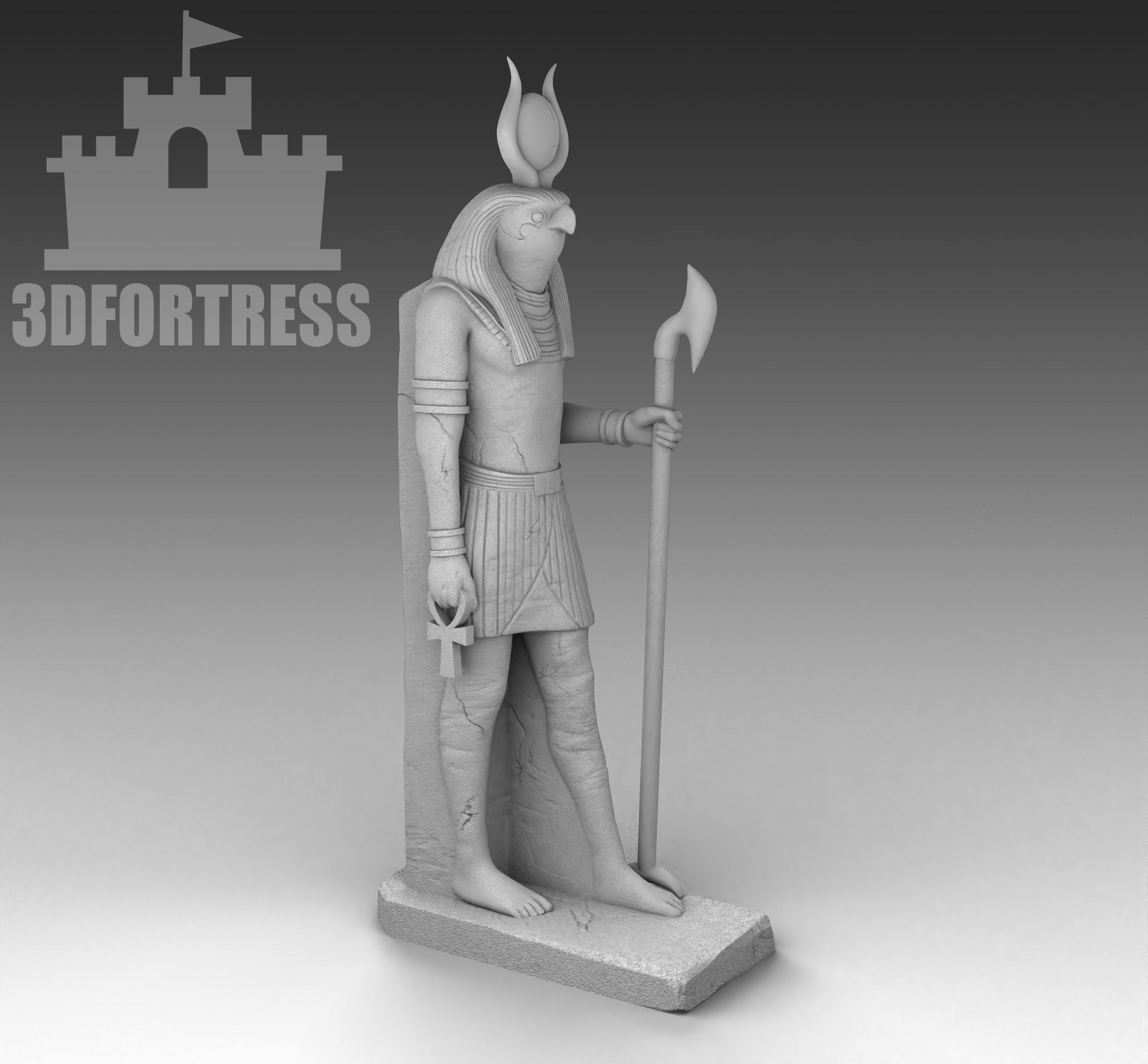 God-Ra 3D print model_1