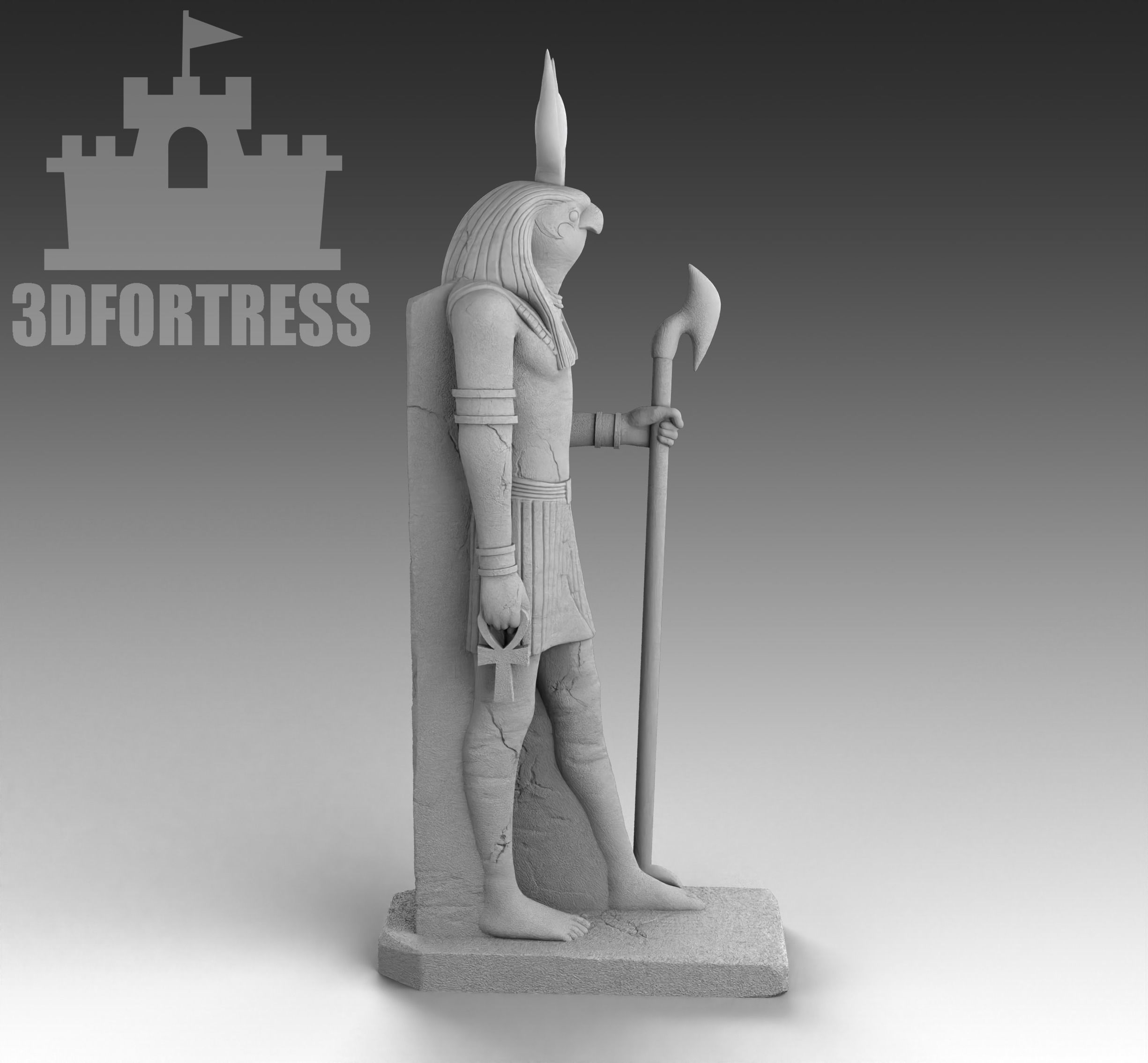 God-Ra 3D print model_2