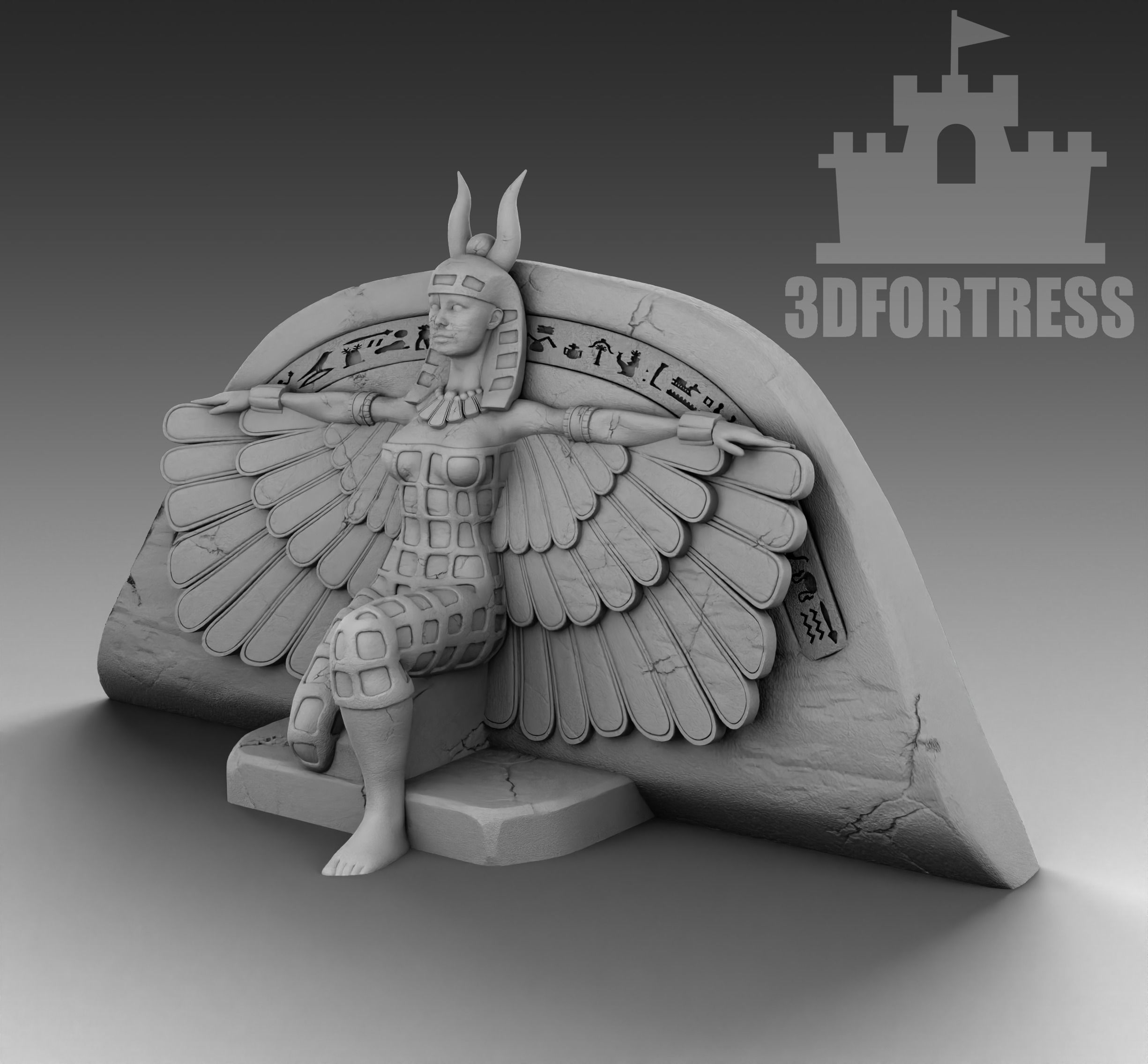 isis- 3D print model_1