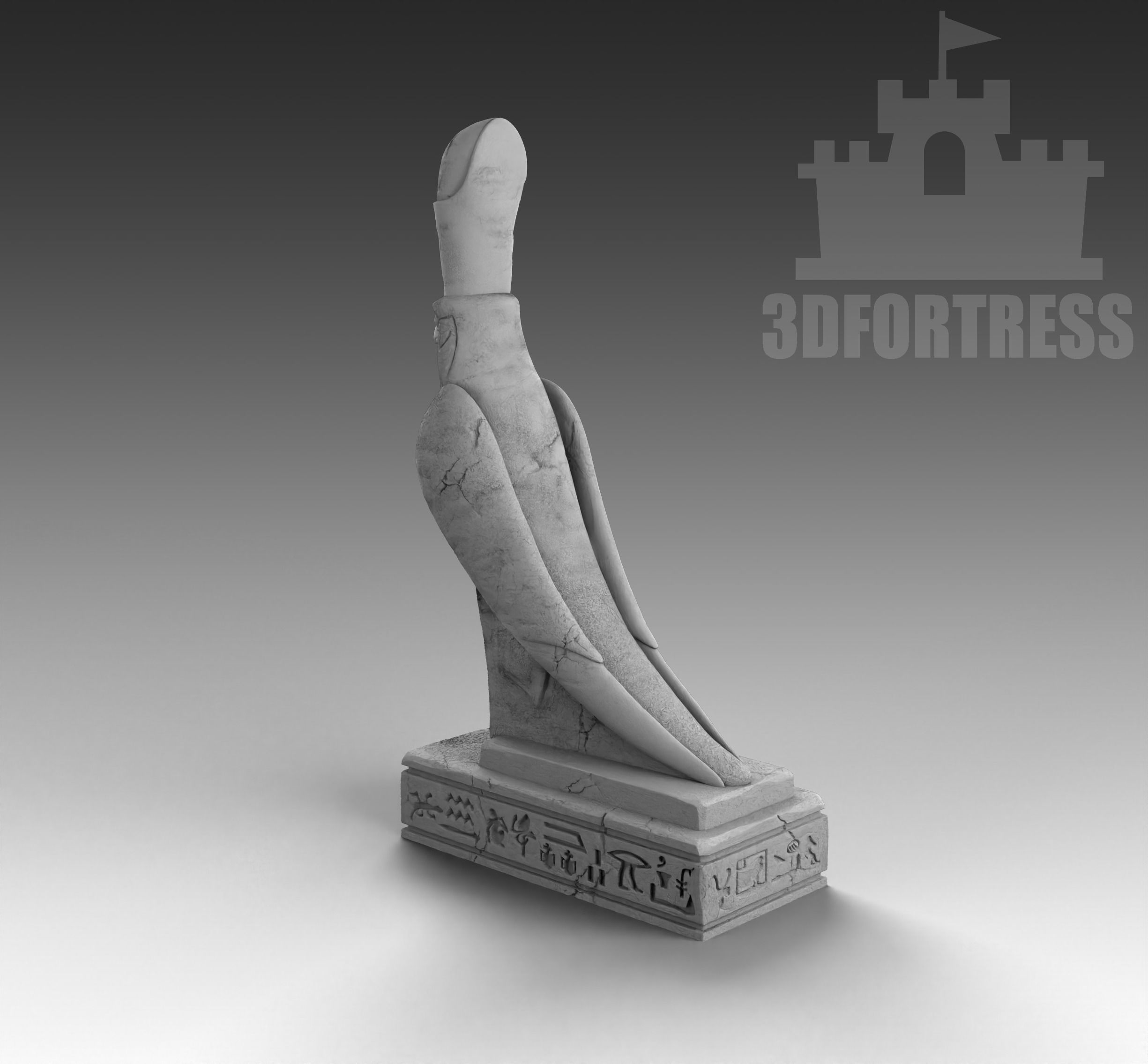 Horus 3D print model_2