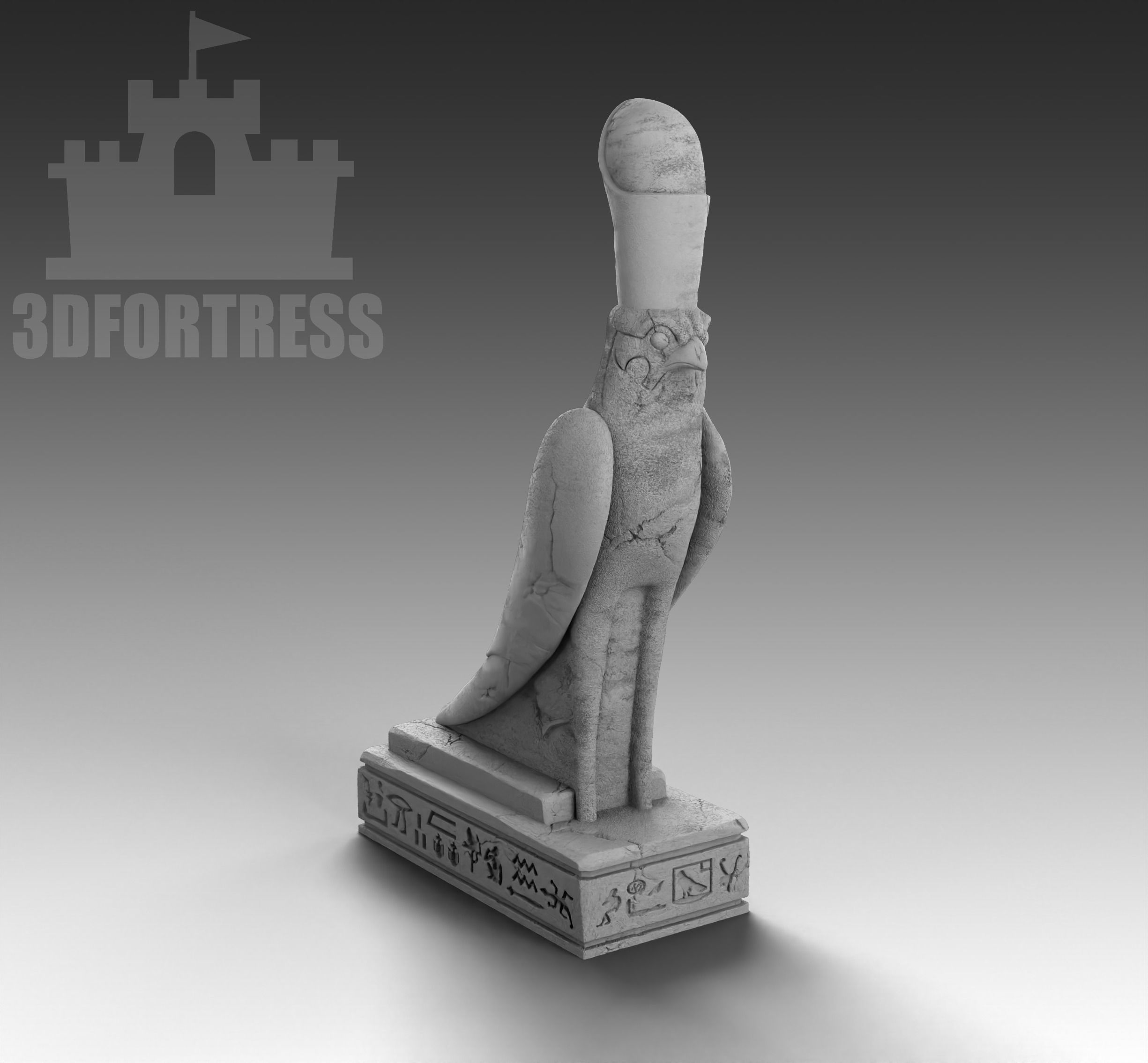 Horus 3D print model_1