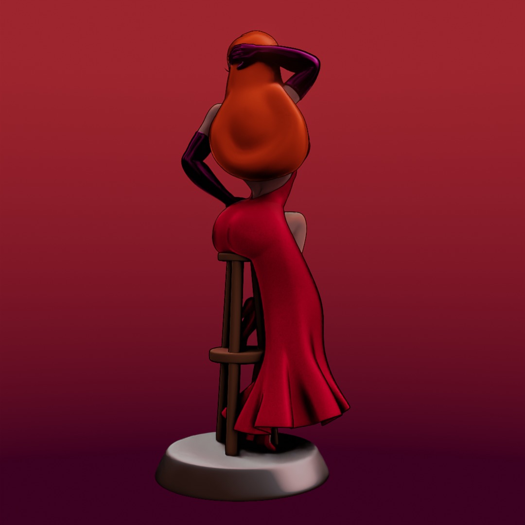Jessica Rabbit 3D model_4