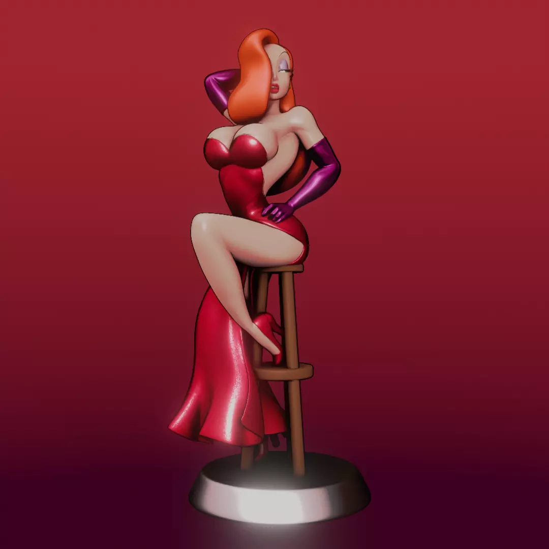 Jessica Rabbit 3D model_0