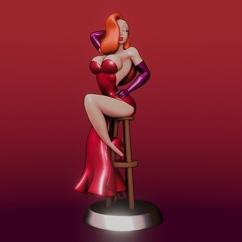 Jessica Rabbit 3D model