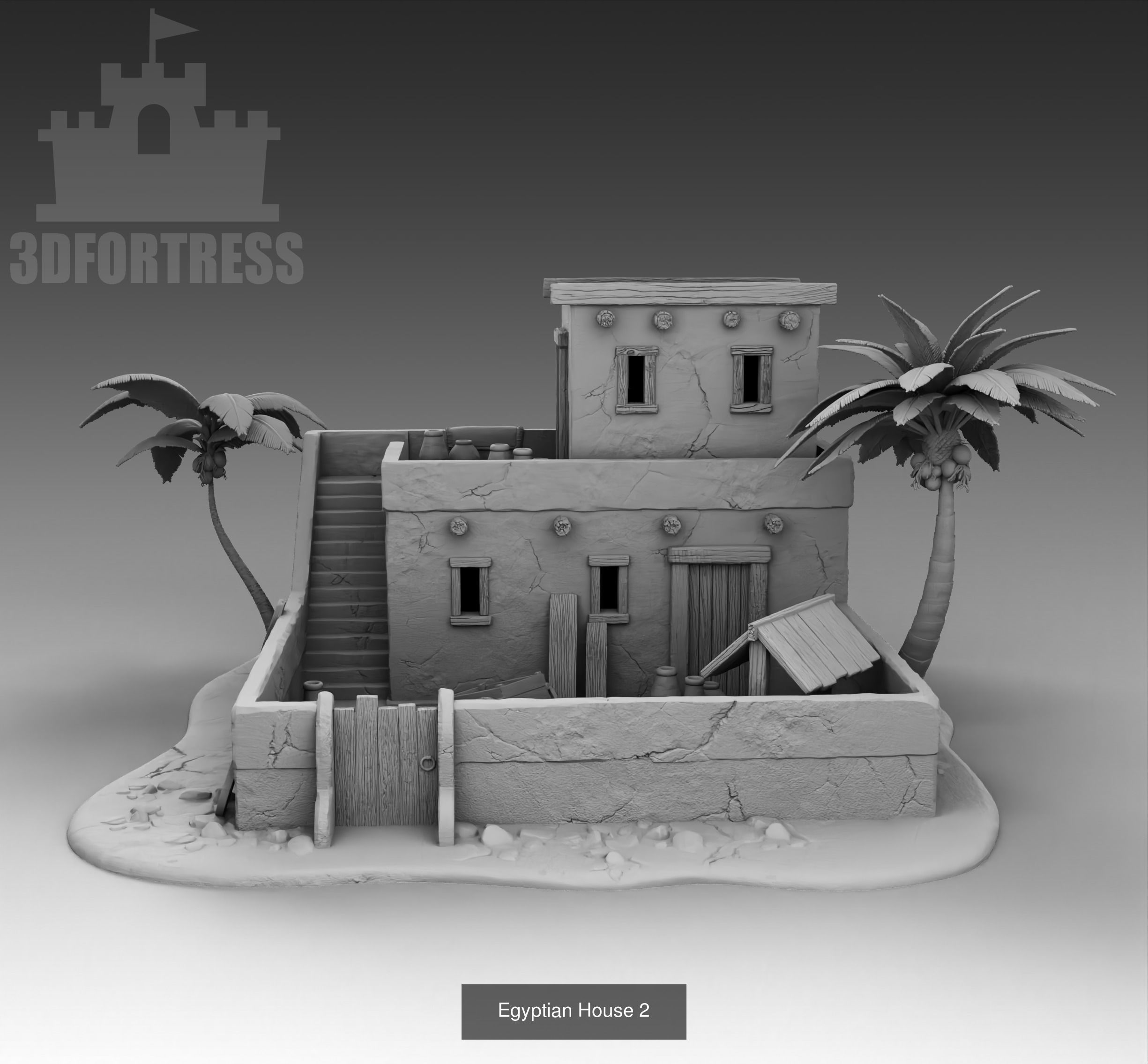 Egyptian architecture 3D Model Collection_20