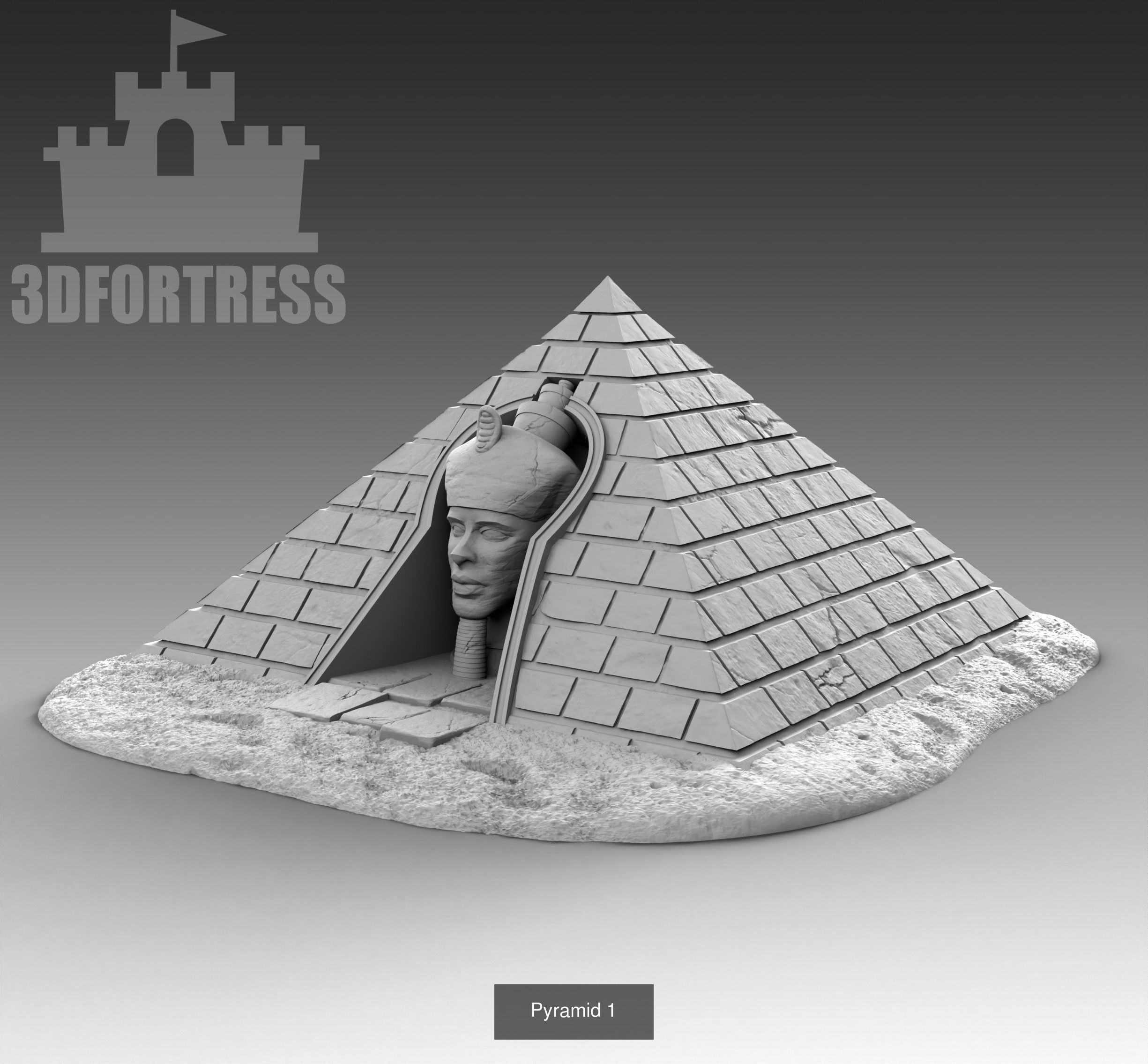 Egyptian architecture 3D Model Collection_15