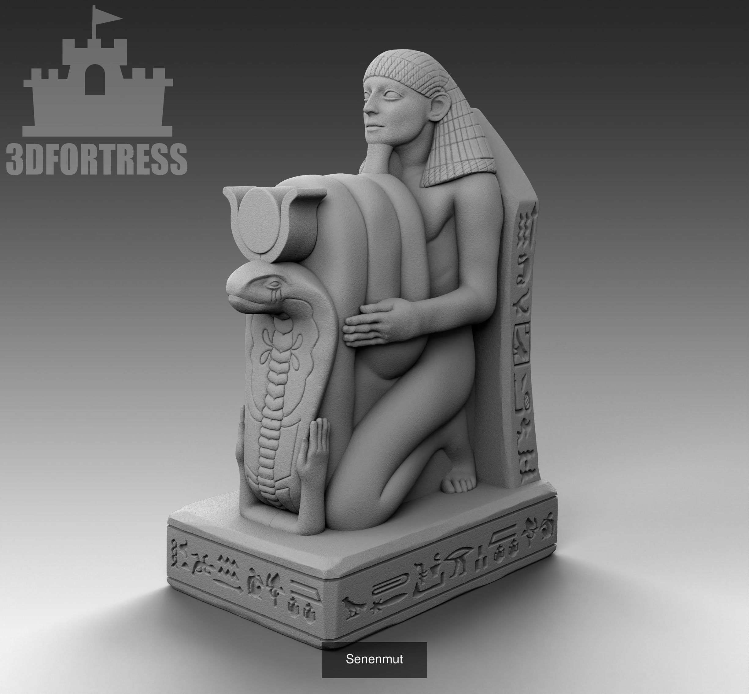 Egyptian architecture 3D Model Collection_26