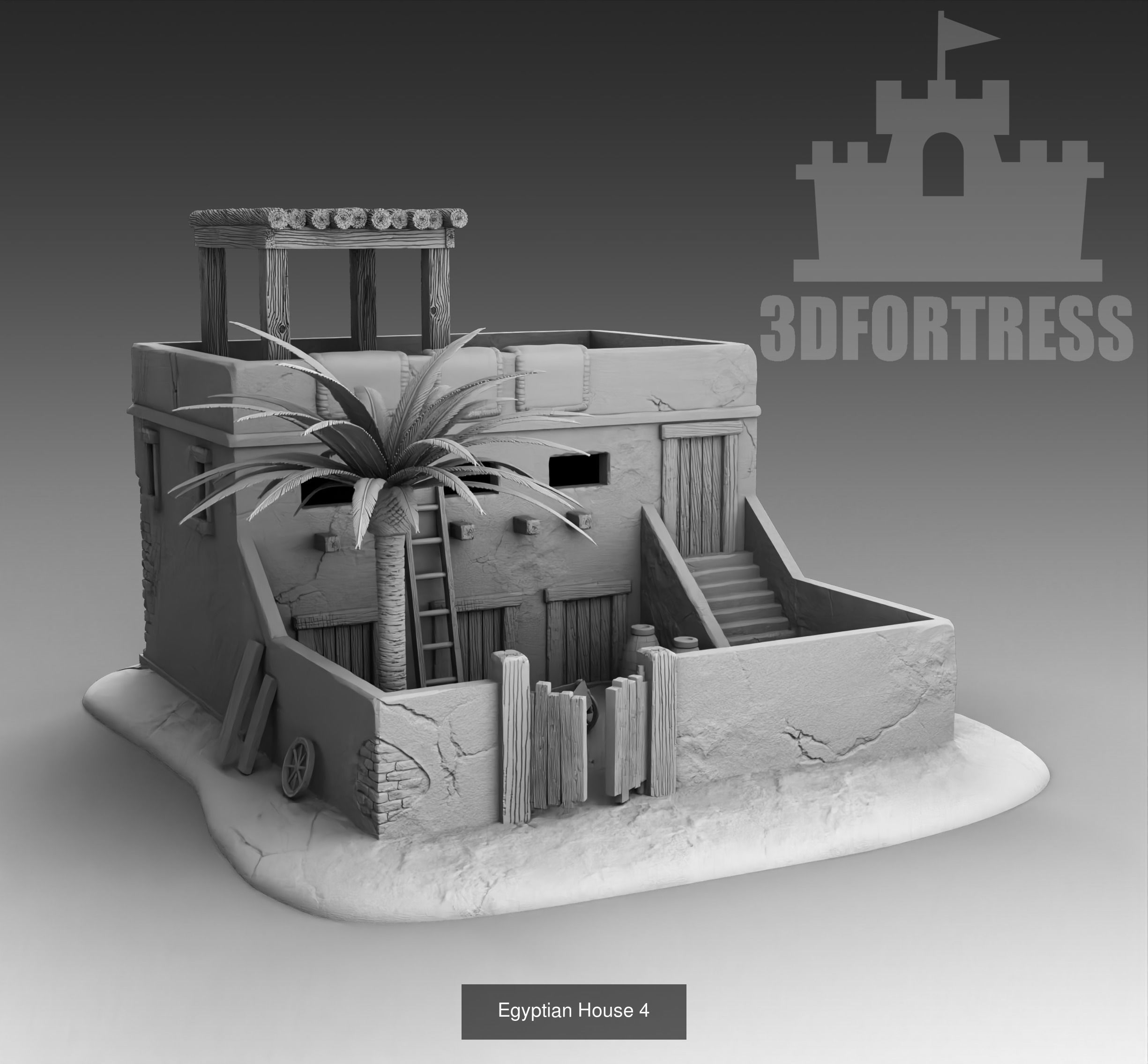 Egyptian architecture 3D Model Collection_18