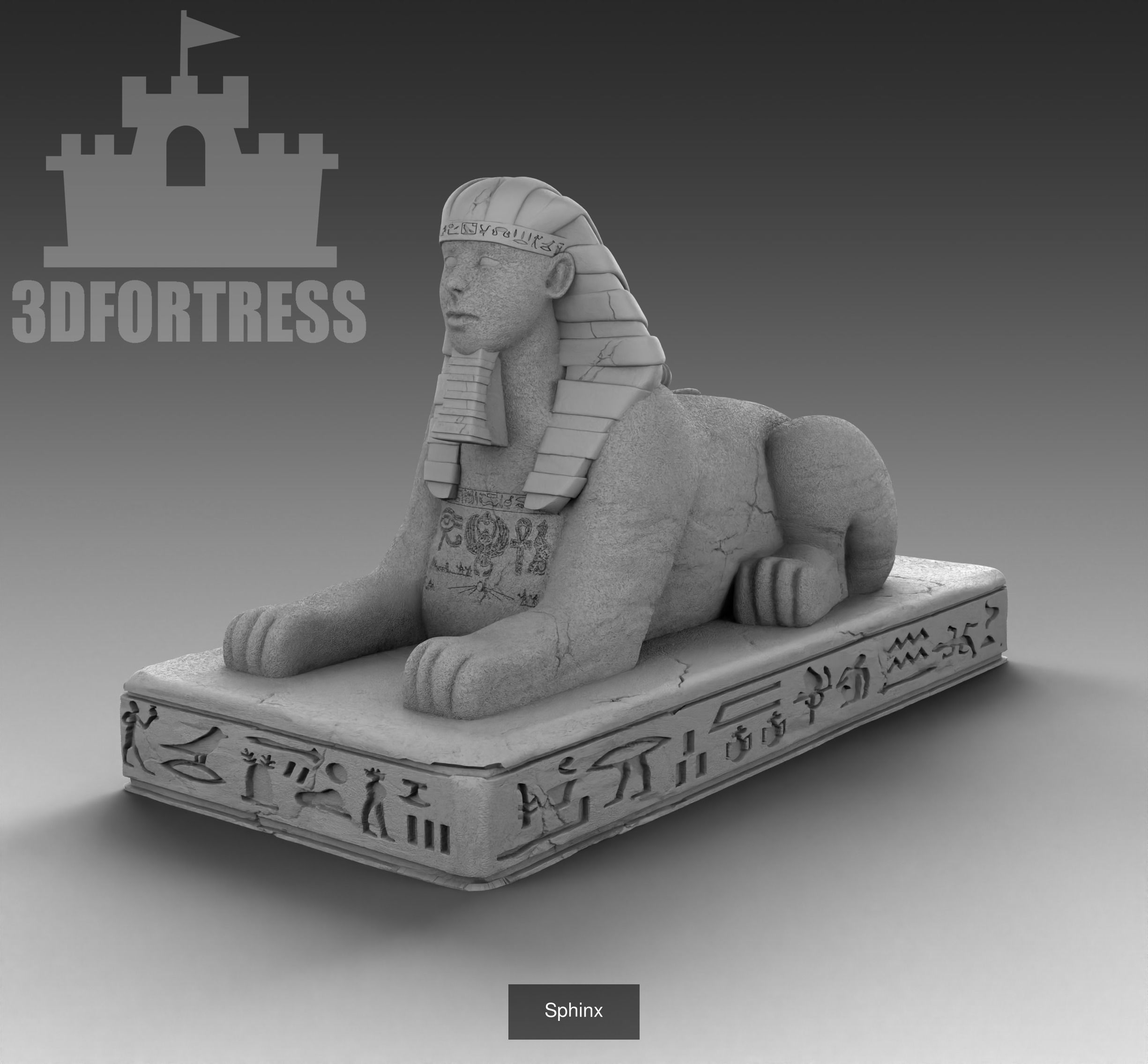 Egyptian architecture 3D Model Collection_25