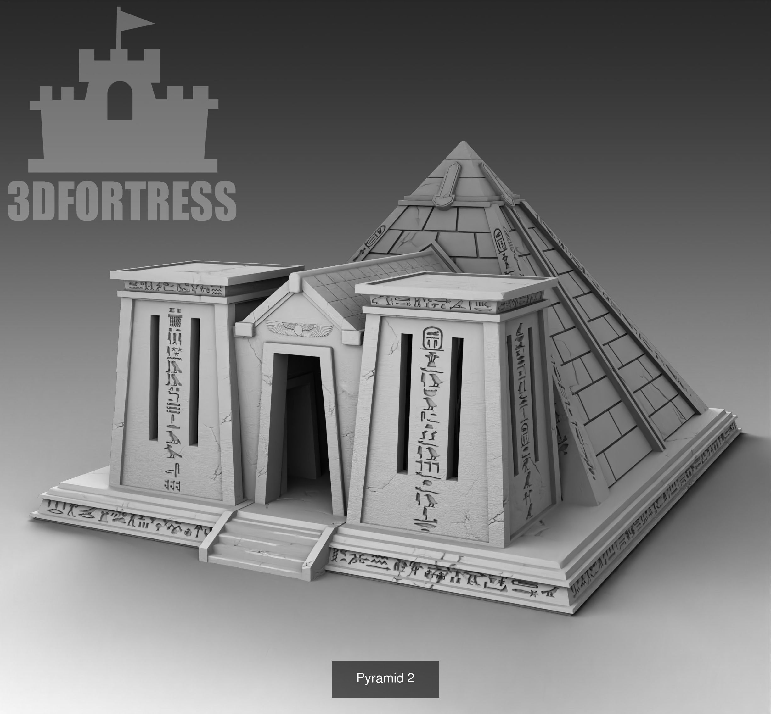 Egyptian architecture 3D Model Collection_14