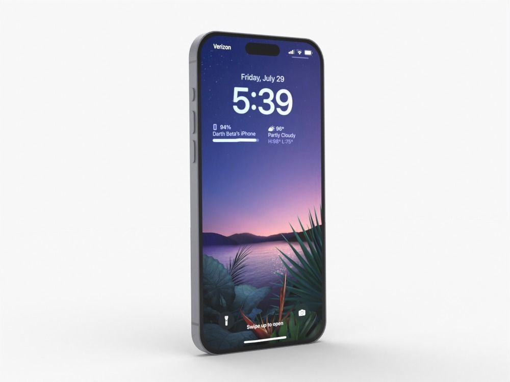 iPhone 15 Pro Max Low-poly 3D model_9