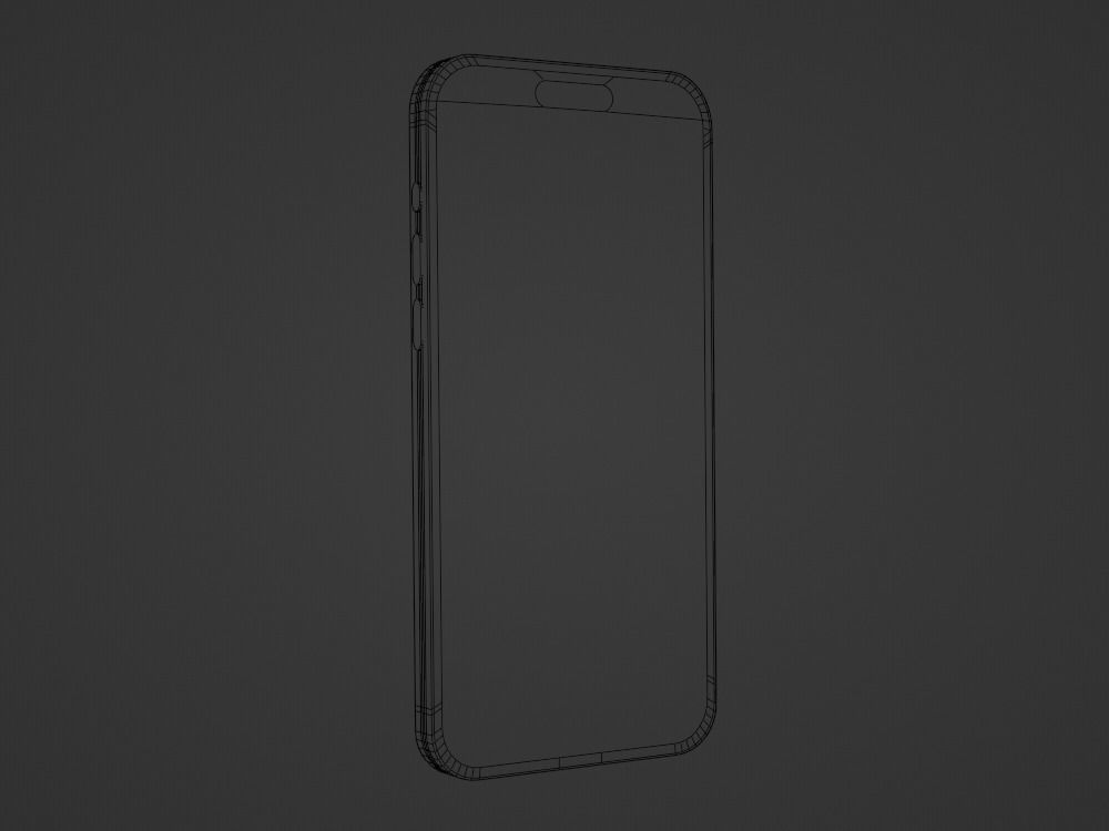 iPhone 15 Pro Max Low-poly 3D model_12