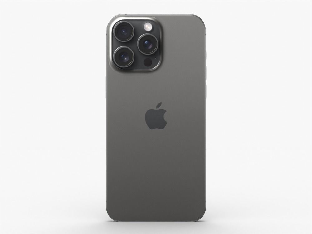 iPhone 15 Pro Max Low-poly 3D model_5