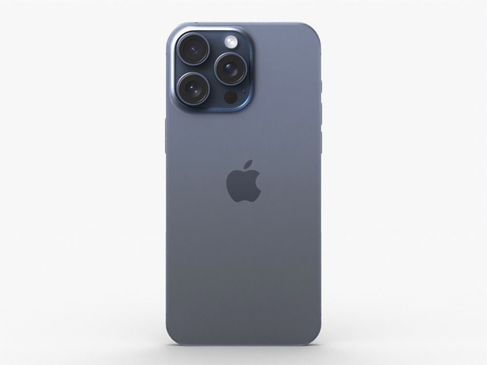 iPhone 15 Pro Max Low-poly 3D model_6