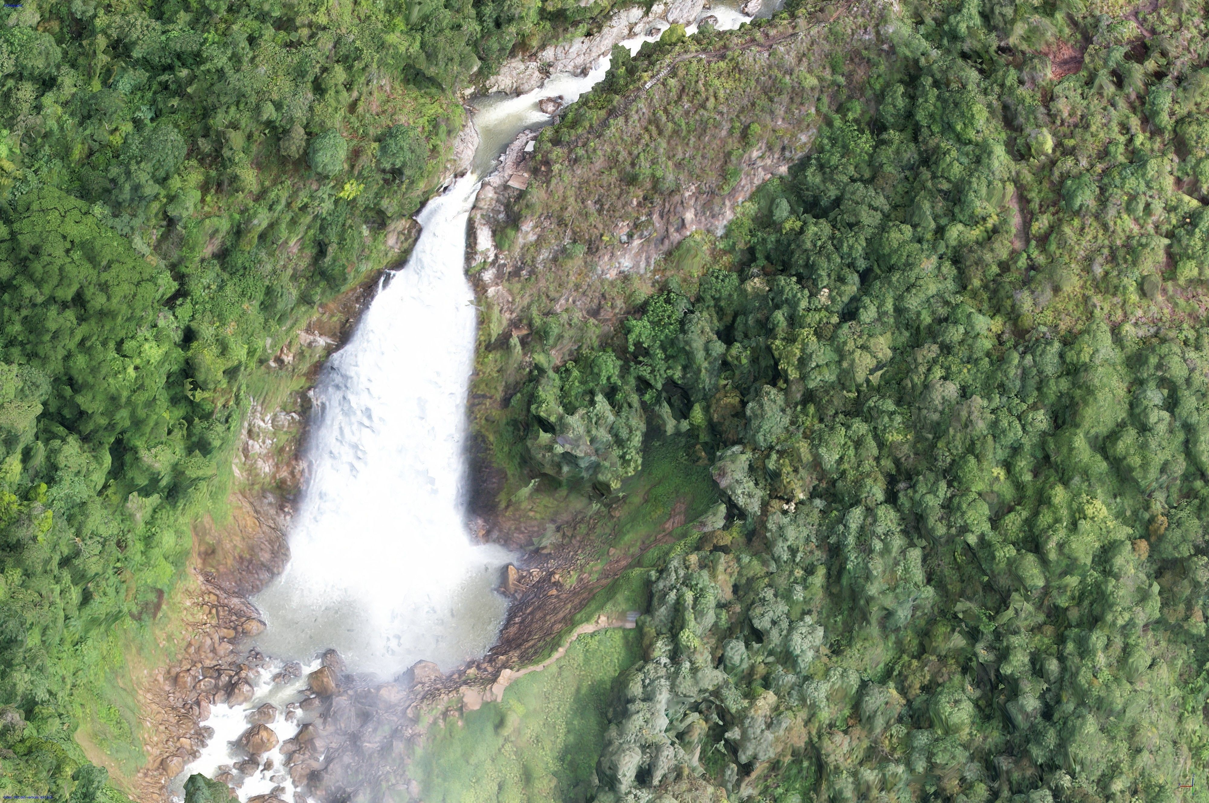Rio Buey - Buey River Low-poly 3D model_8
