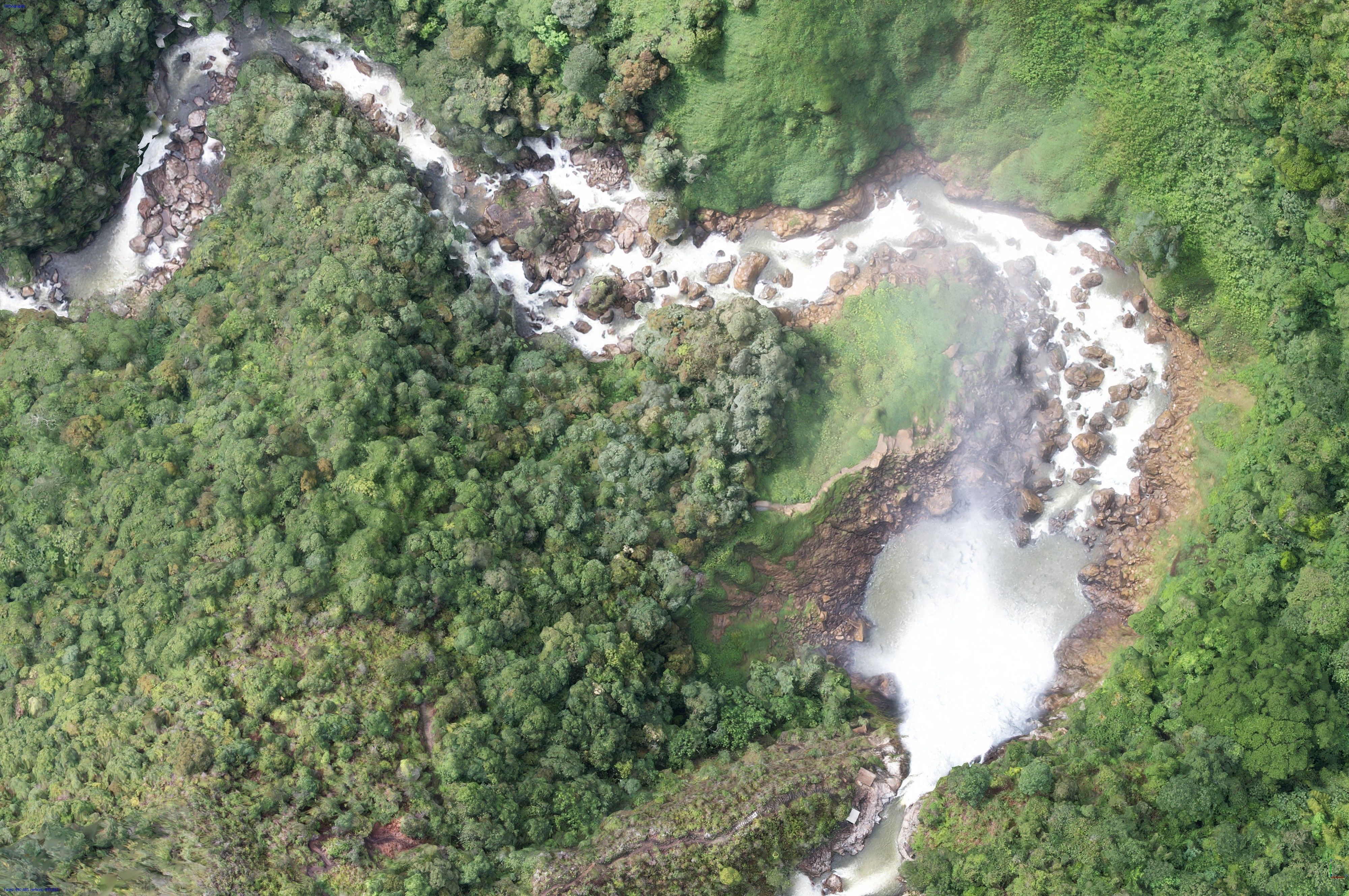 Rio Buey - Buey River Low-poly 3D model_4