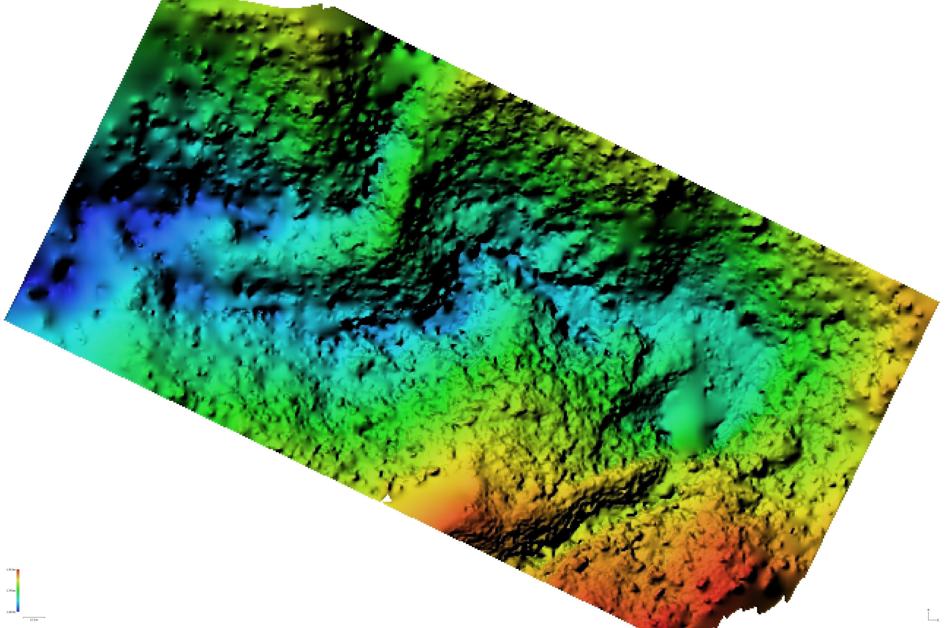 Rio Buey - Buey River Low-poly 3D model_3