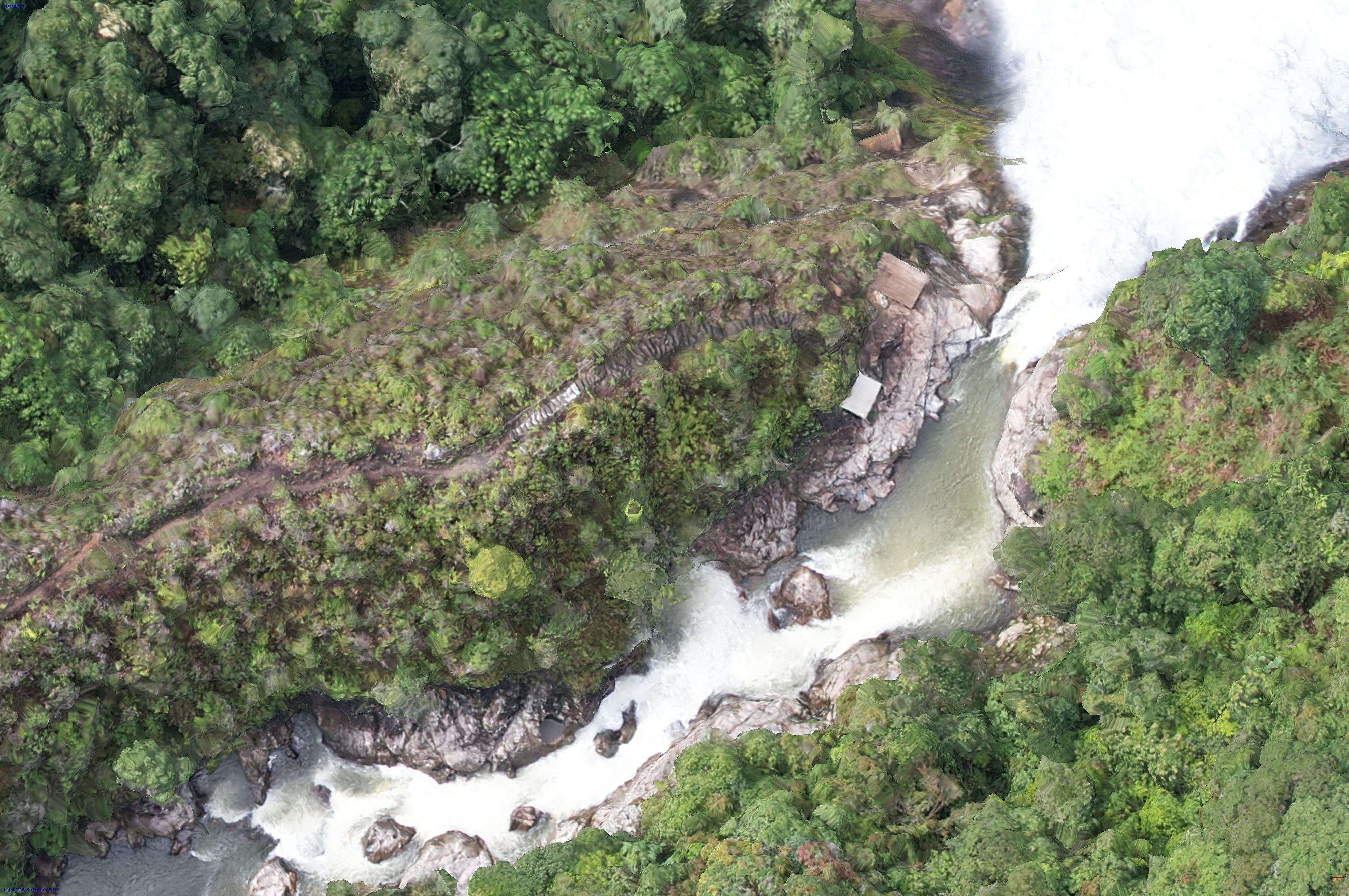 Rio Buey - Buey River Low-poly 3D model_9