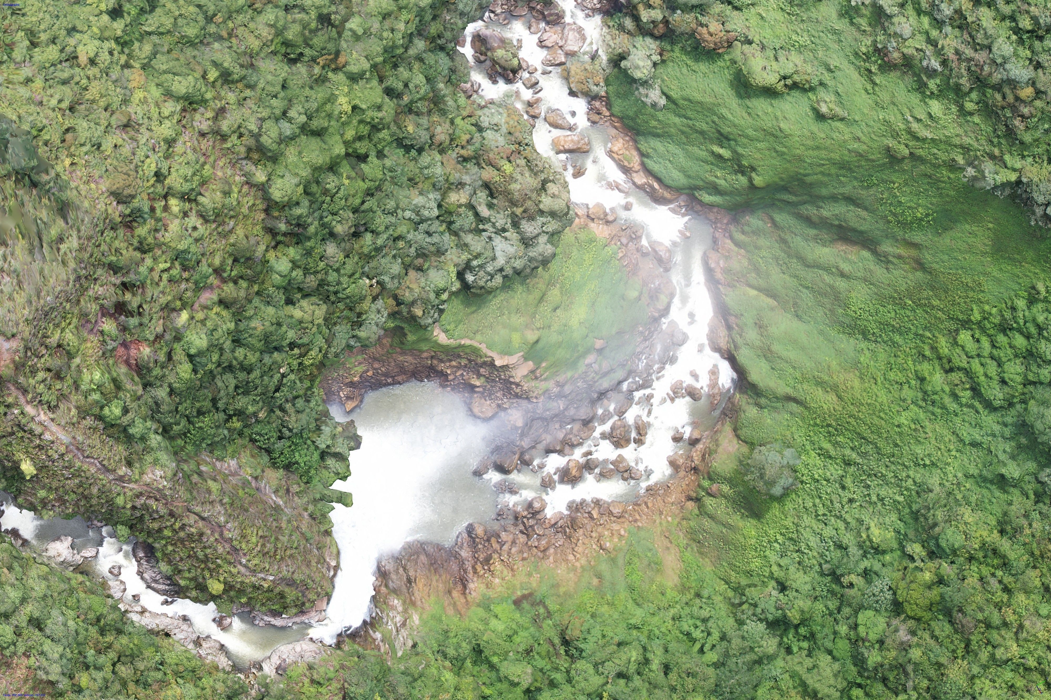 Rio Buey - Buey River Low-poly 3D model_1