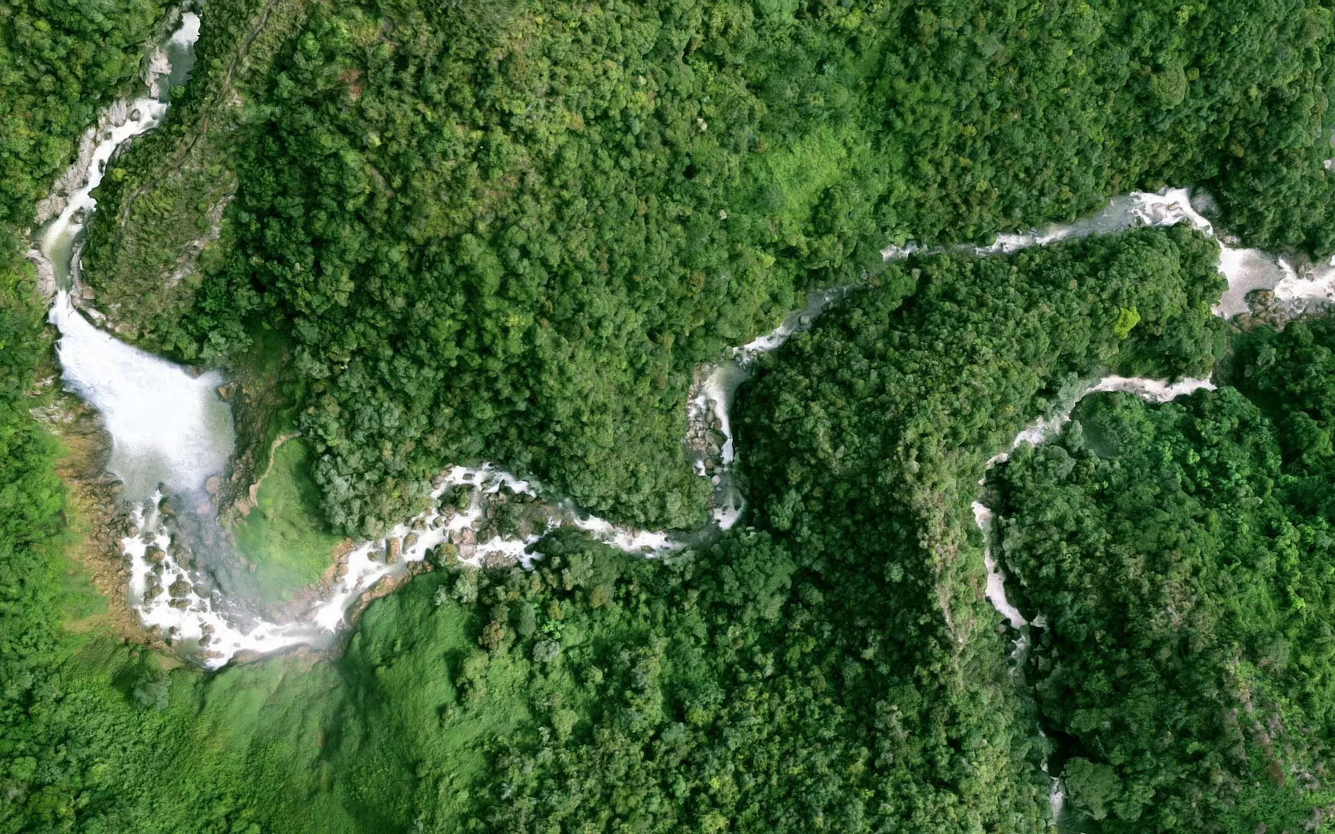 Rio Buey - Buey River Low-poly 3D model_0