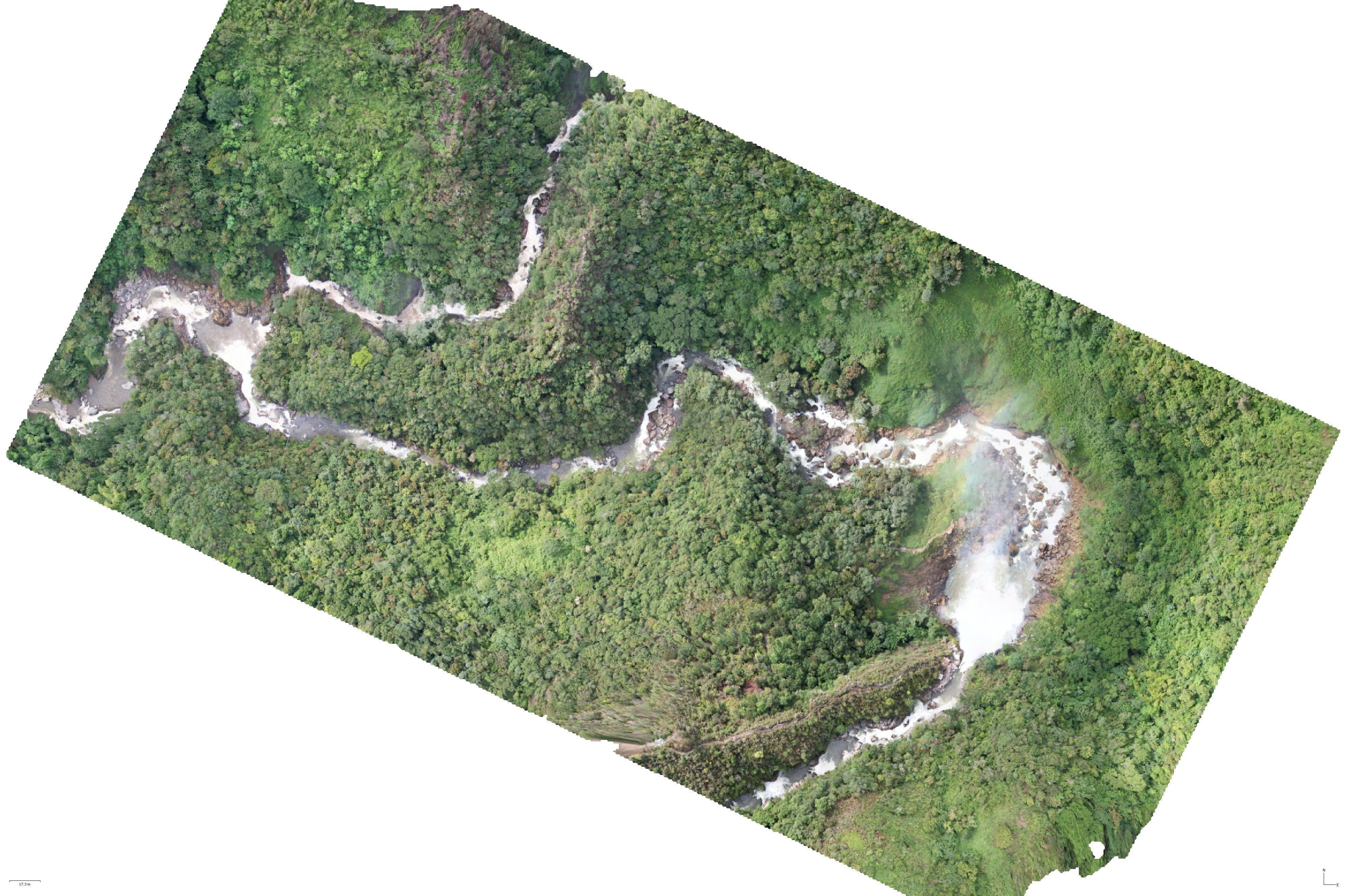 Rio Buey - Buey River Low-poly 3D model_2