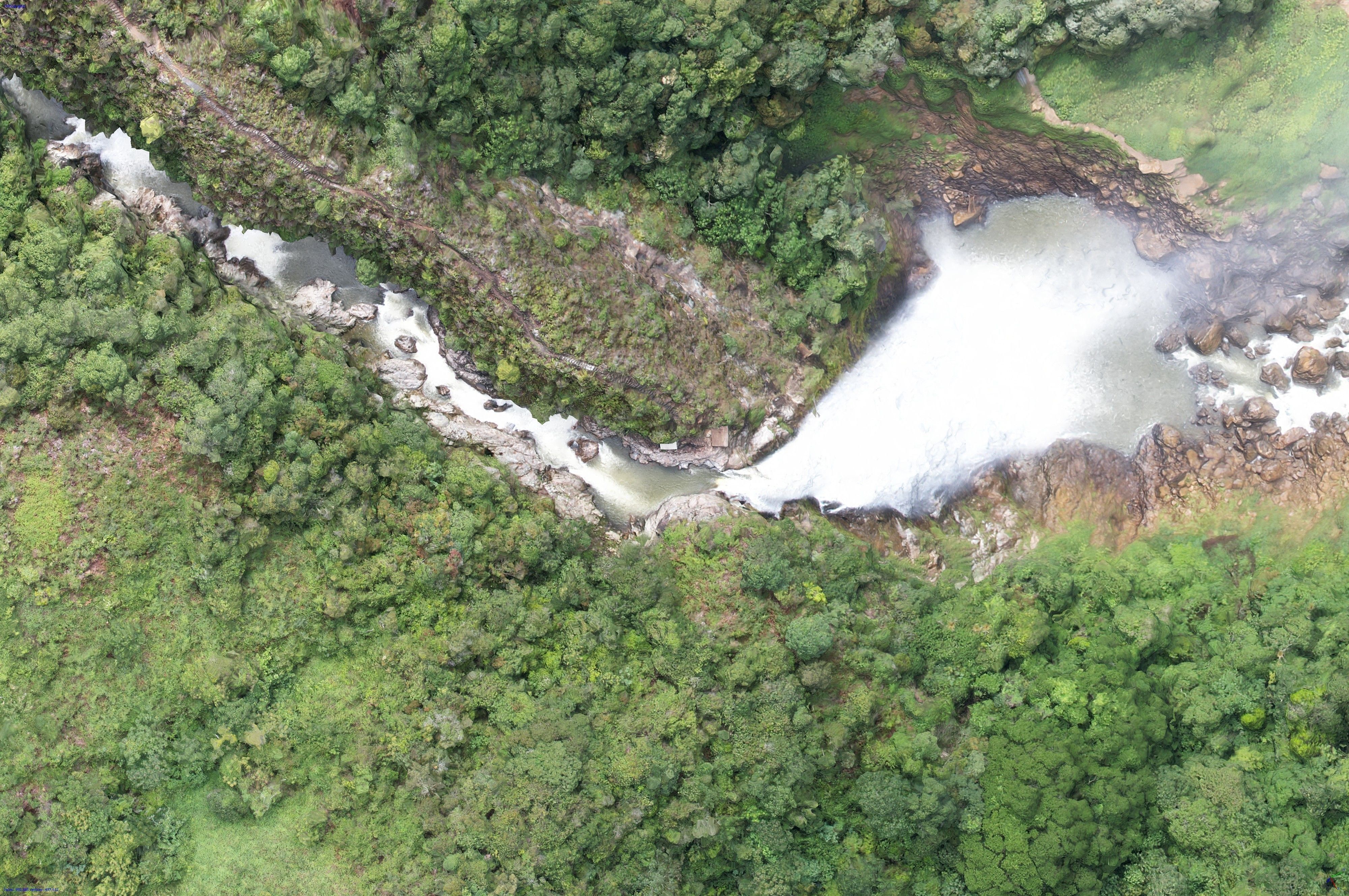 Rio Buey - Buey River Low-poly 3D model_11