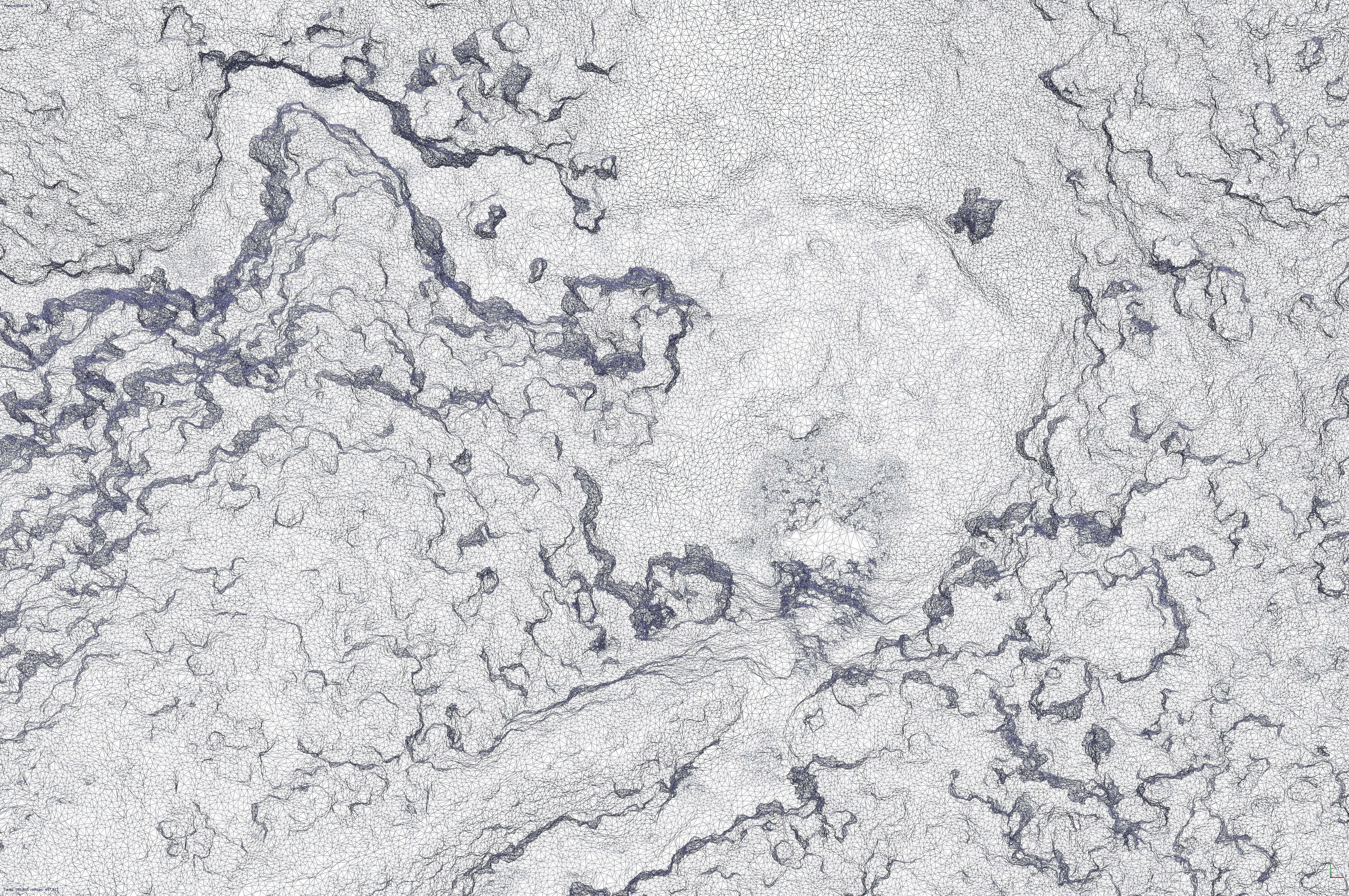 Rio Buey - Buey River Low-poly 3D model_20