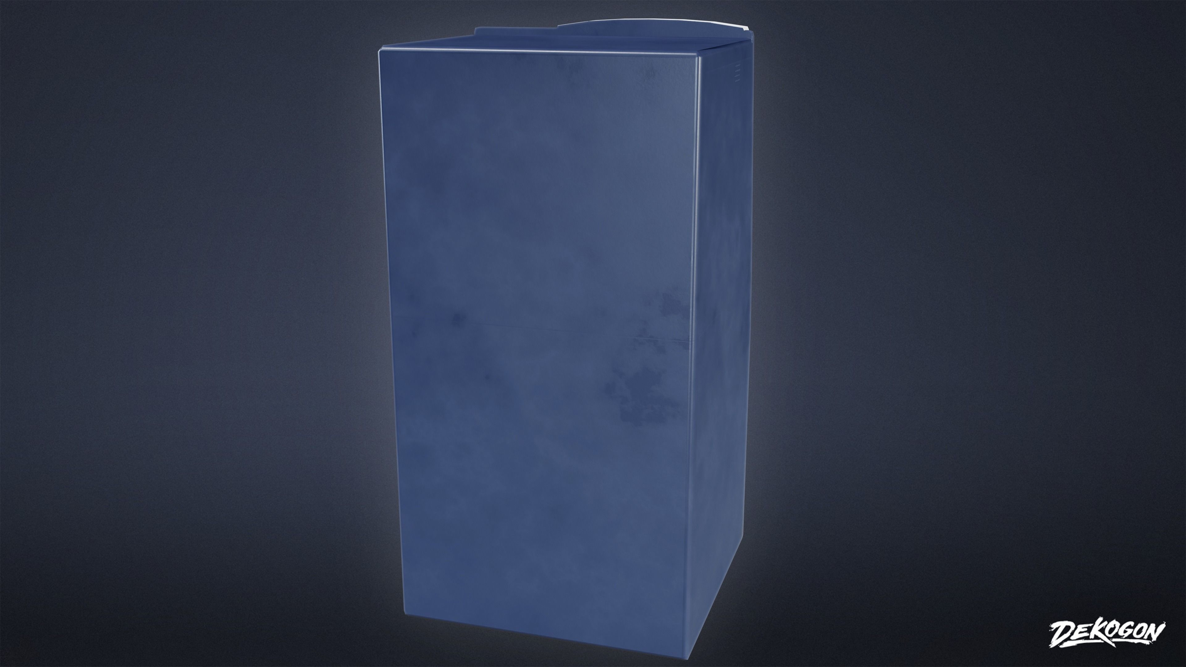 BANK HEIST - ATM 02 - LOW POLY Low-poly 3D model_3