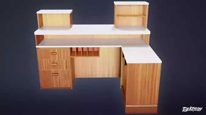 BANK HEIST - Bank Teller 01 - LOW POLY