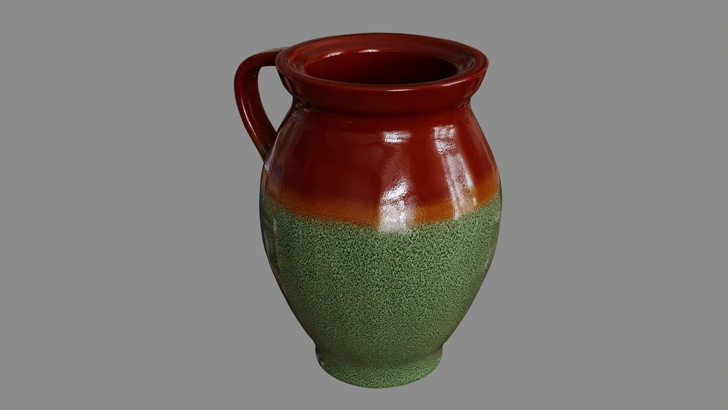Clay Jug 3D model_5