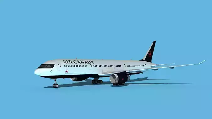 Boeing 787-9 Air Canada 1 3D model