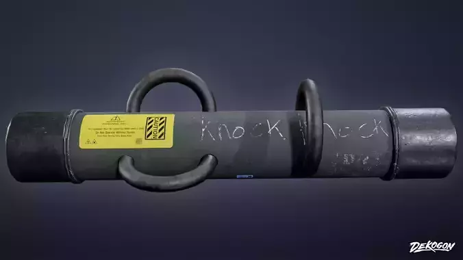 BANK HEIST - Battering Ram 01 - LOW POLY