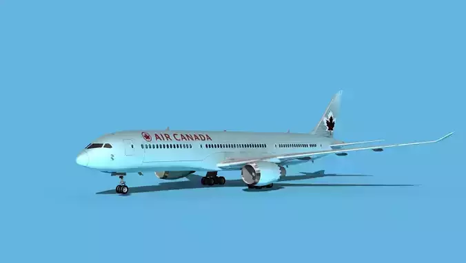 Boeing 787-9 Air Canada 2 3D model