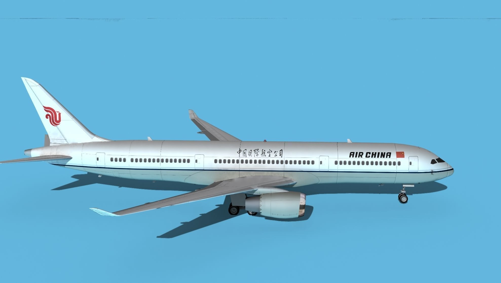 Boeing 787-9 Air China 3D model_4