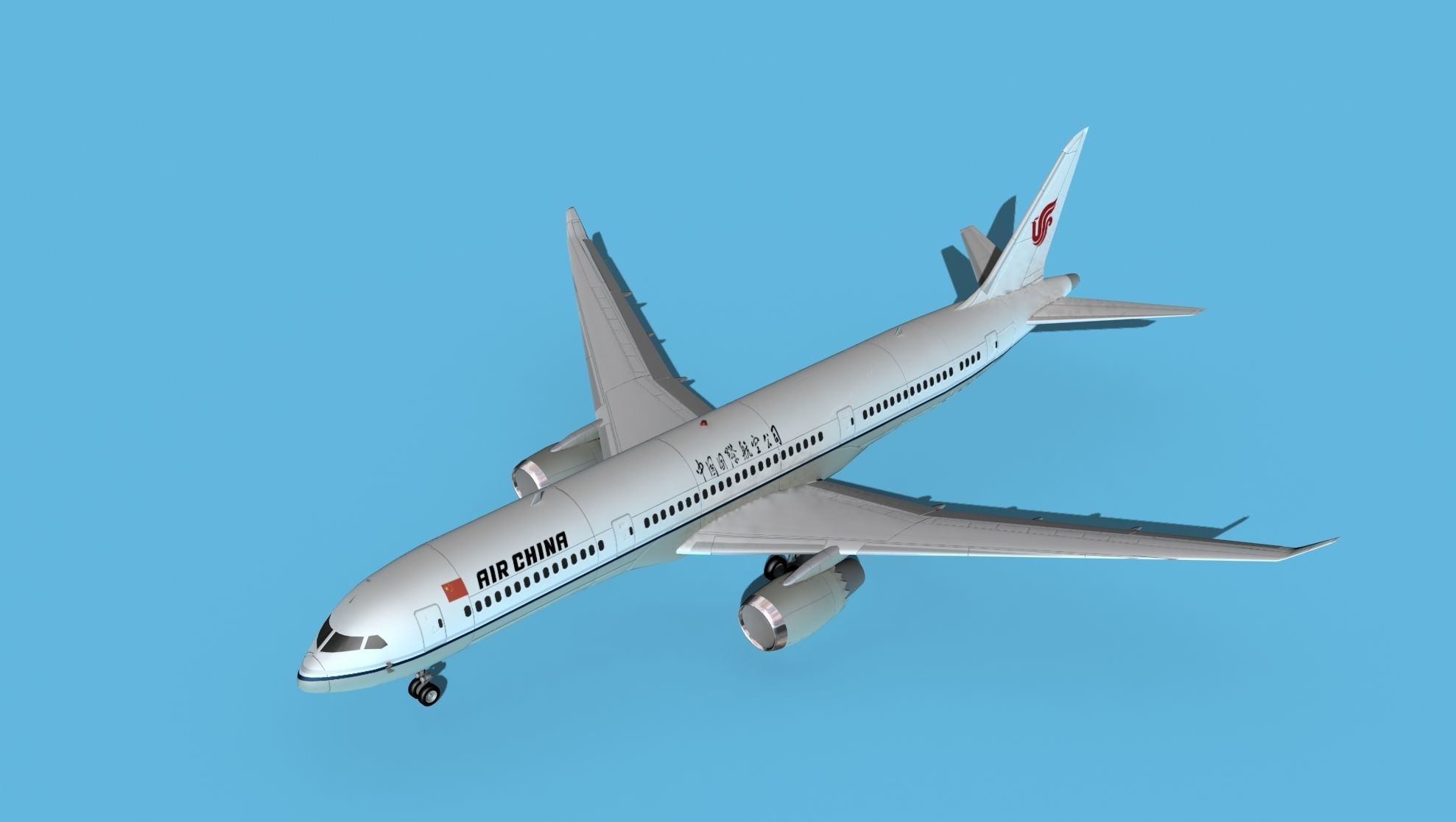 Boeing 787-9 Air China 3D model_10