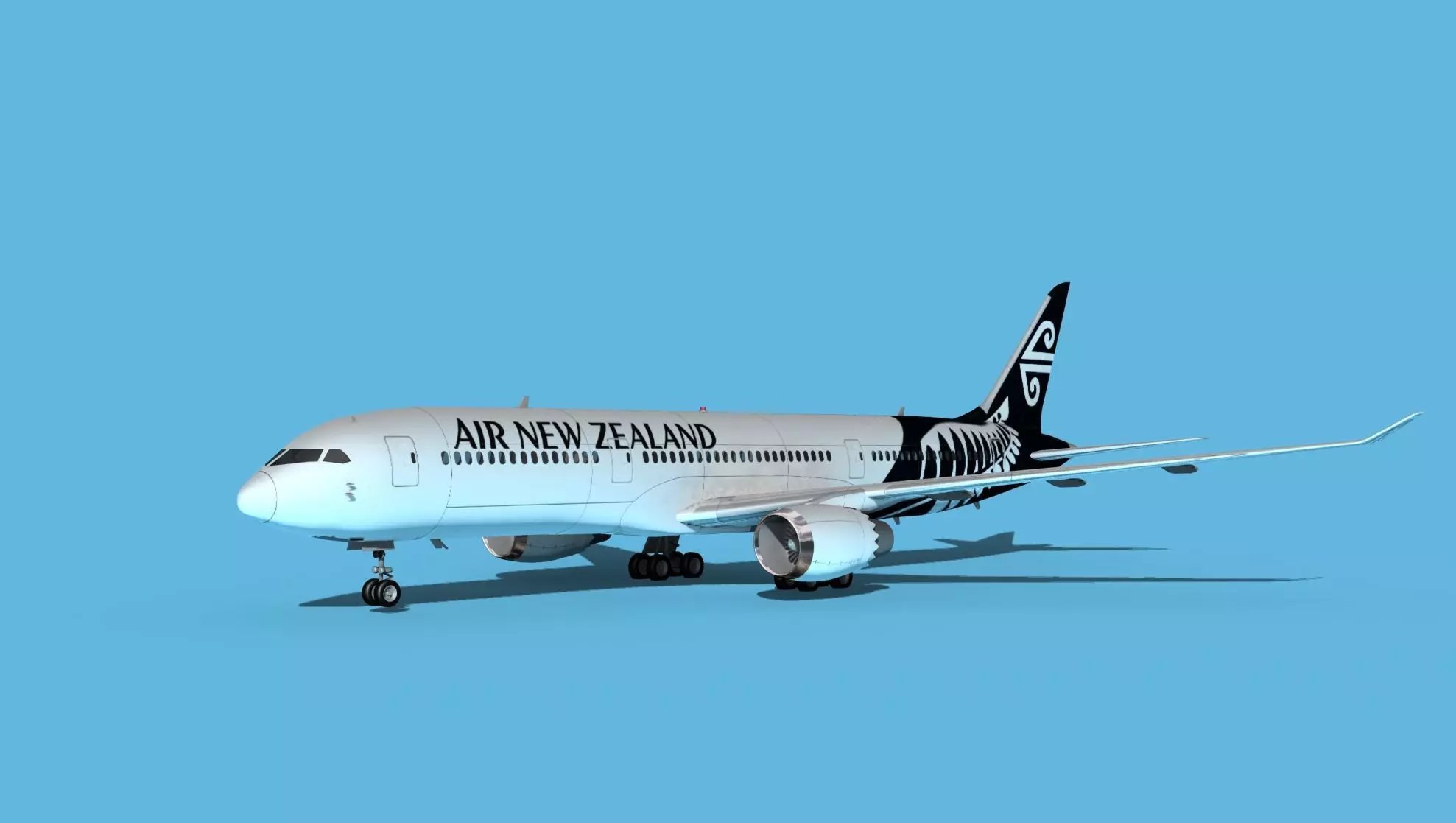 Boeing 787-9 Air New Zealand 2 3D model
