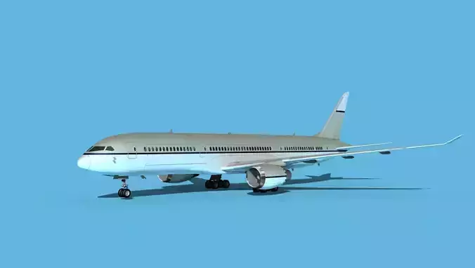 Boeing 787-9 Corporate 2 3D model