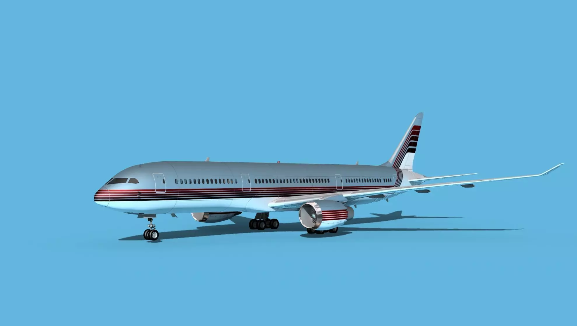 Boeing 787-9 Corporate 3 3D model