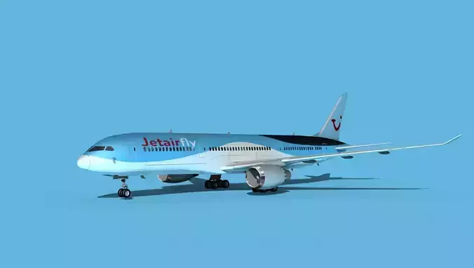 Boeing 787-9 JetAirFly 3D model