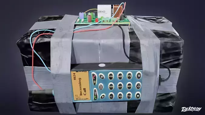 BANK HEIST - Explosive 02 - LOW POLY